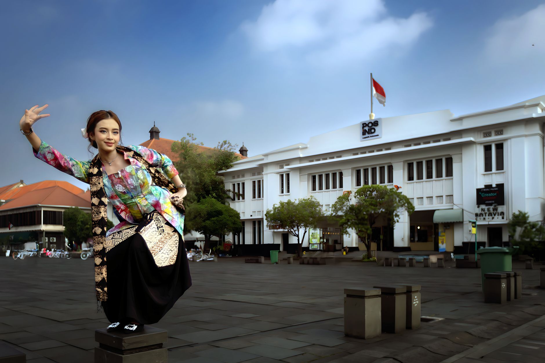 Peta interaktif menunjukkan wilayah Daerah X dengan batas administratif dan fitur geografis utama.